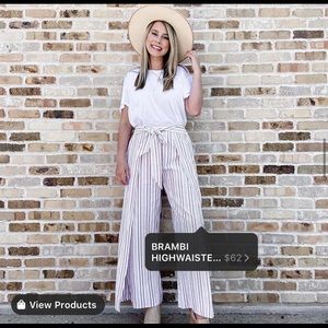 By together brambi high wasted pants small